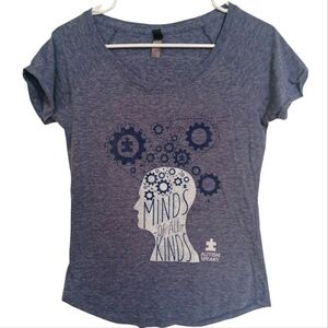 District Blue Heather 'Minds of All Kinds' Autism Speaks Tee